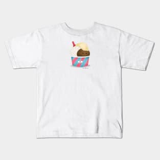 Cute Ice Cream Kids T-Shirt